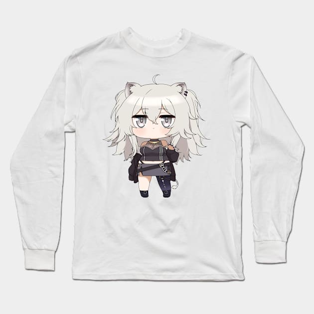 Shishiro Botan Chibi Long Sleeve T-Shirt by Kent